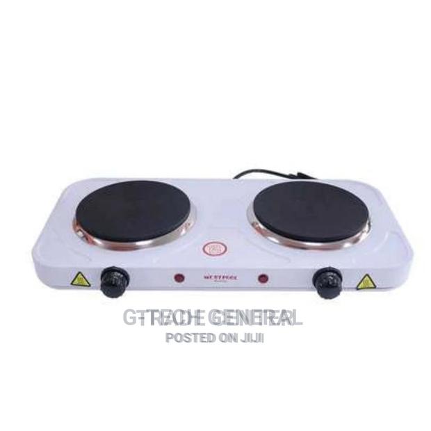 Generic Double Electric Hot Plate - main view