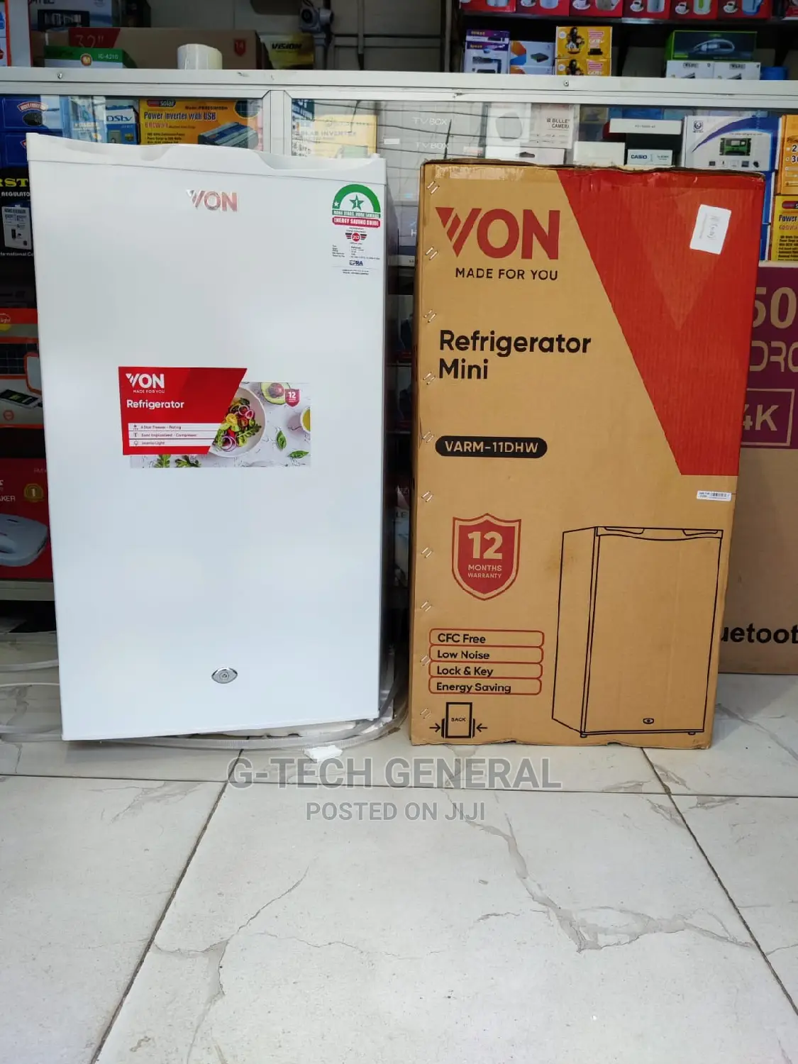 Von 90l Direct Cool Single Door Refrigerator