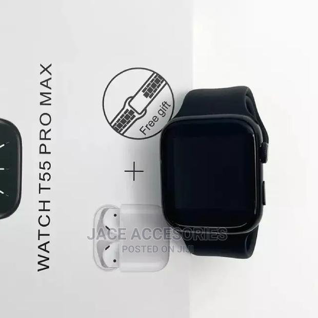 T55 Pro Max Smartwatch+Free Earbuds - thumbnail 3