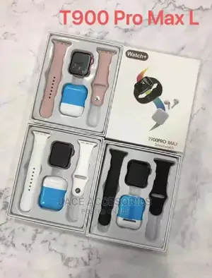 New T55 Promax Smartwatch With Free Airpods