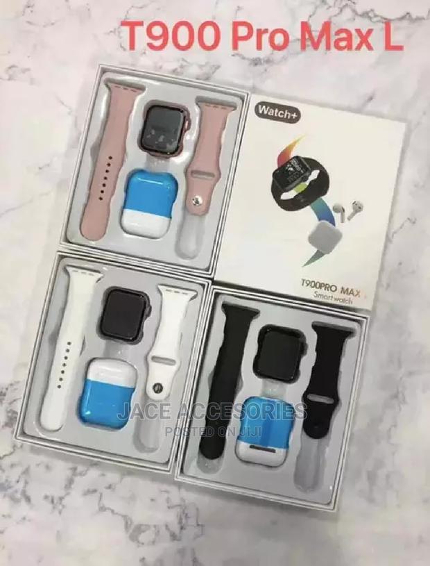 New T55 Promax Smartwatch With Free Airpods - thumbnail 4