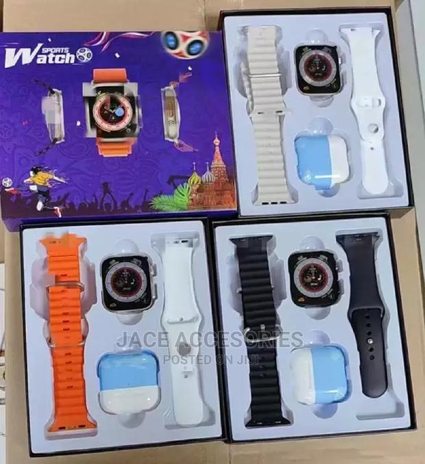 New Ultra 8 Smartwatch With Airpods