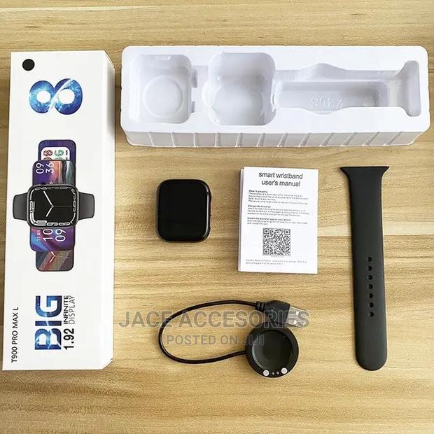 Smartwatch T900 Pro Max Big Infinite Display - thumbnail 3
