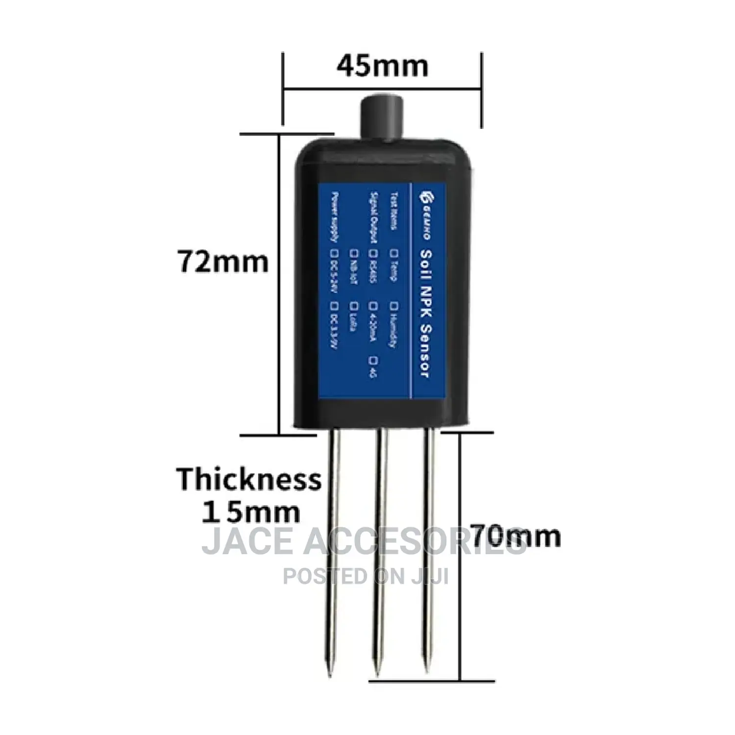 Soil Tester 7 in One Tester Npk,Ph,Humidity