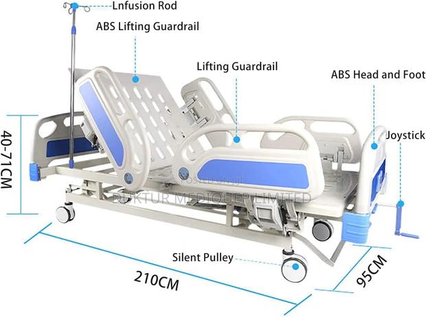 3 Function Electric Hospital Bed - thumbnail 2