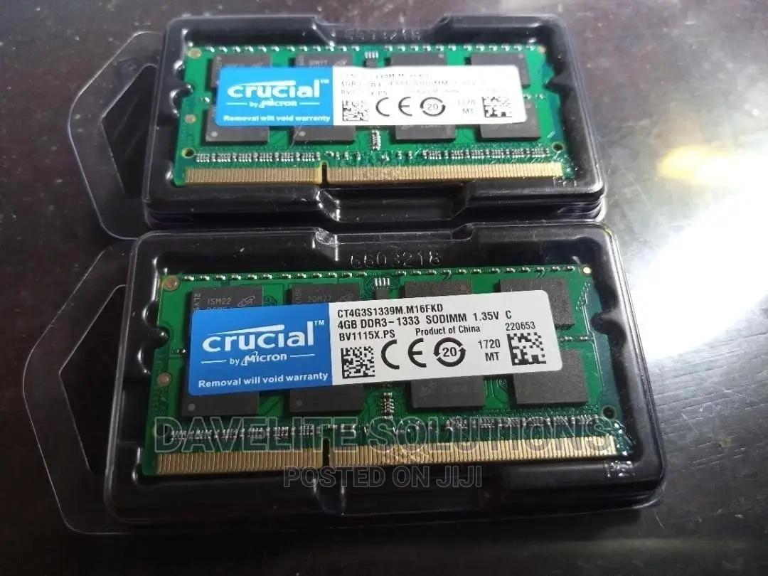 Samsung or Crucial 4GB DDR3 RAM