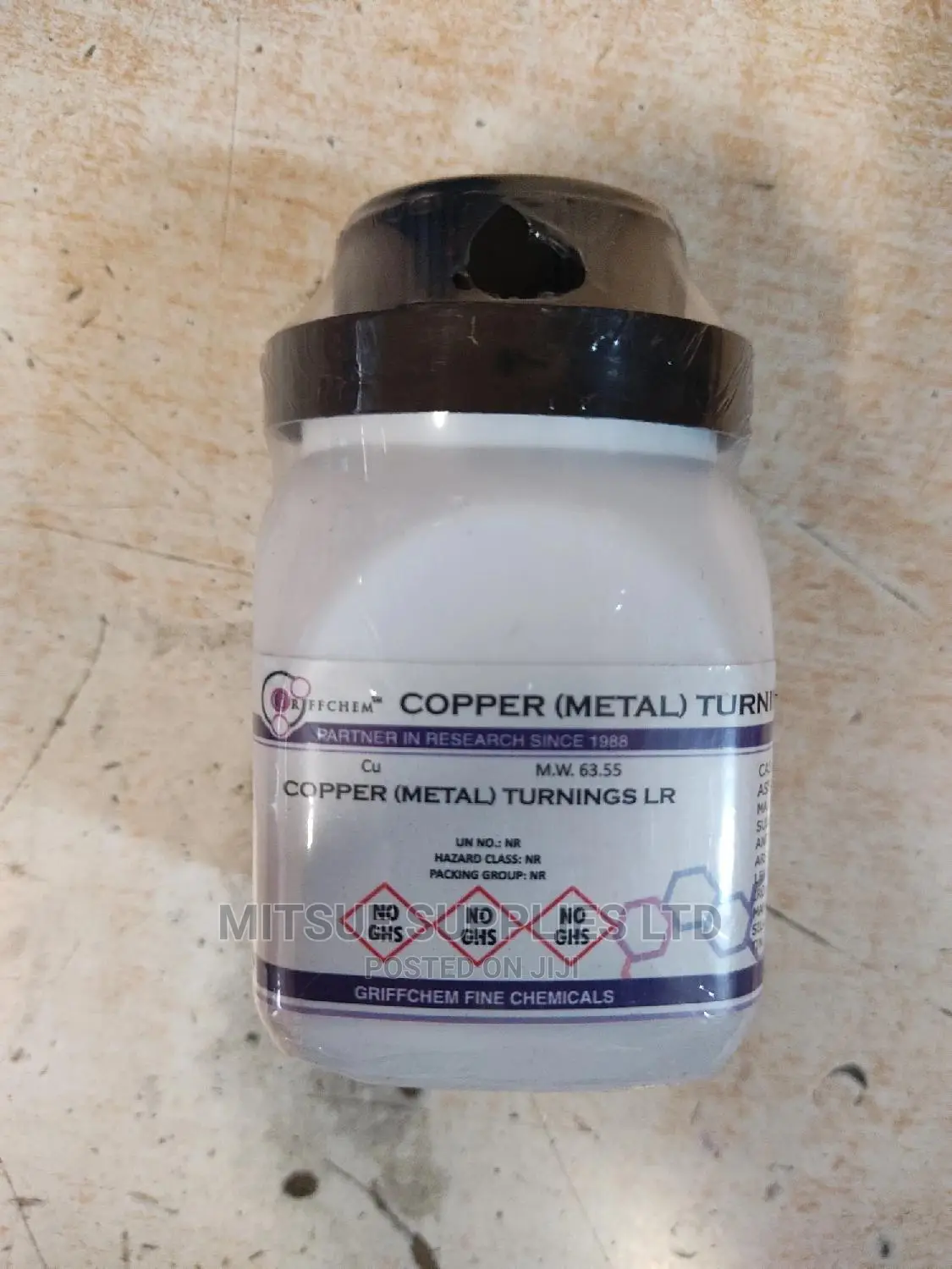 Copper Fine Turnings 250G 99.5%