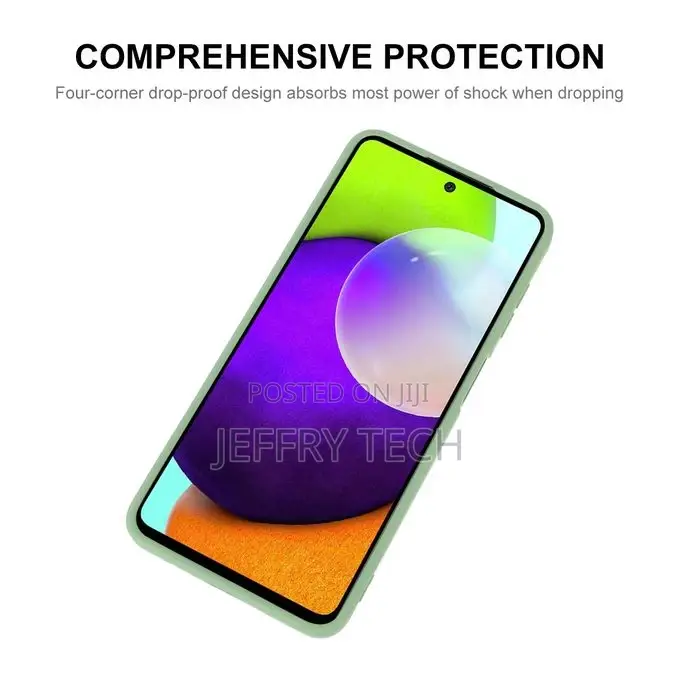 Samsung Galaxy A52 5G Liquid Silicone Soft Shockproof