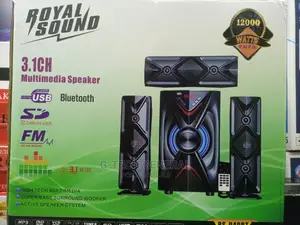 Royal Sound BASS Sub Woofer System-Fm-Usb,Bluetooth-12000w