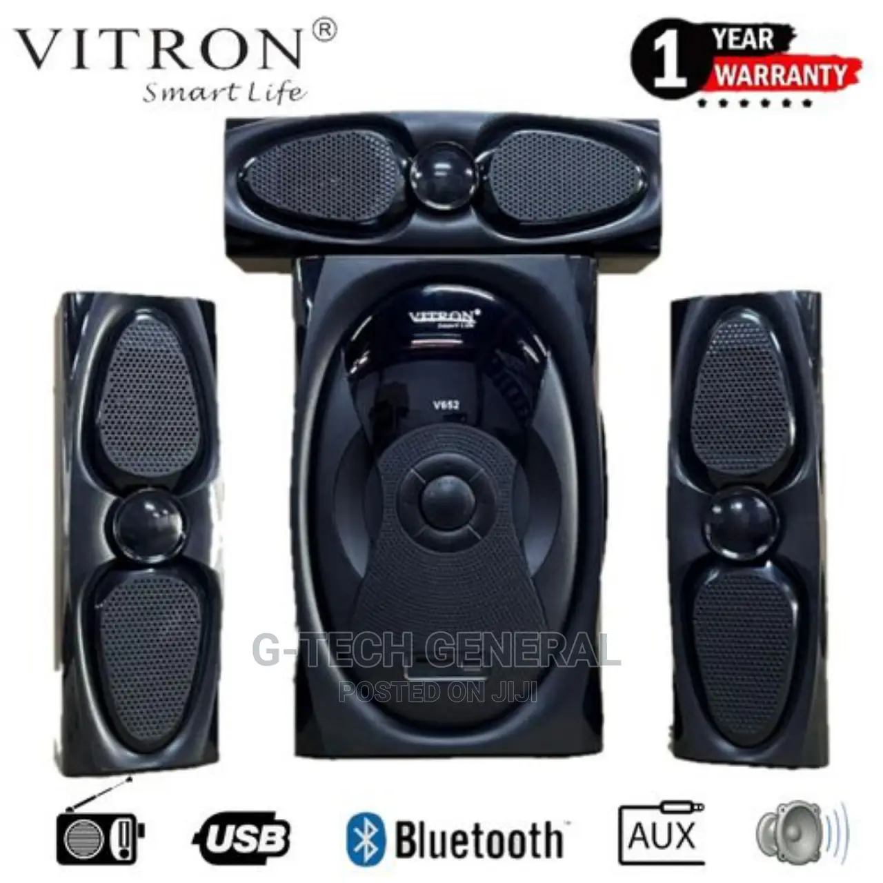 Vitron V-652 3.1 CH Home Theatre System 8000 W