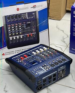 Max 4 Channel Audio Powered Mixer With Bluetooth and USB - thumbnail 2