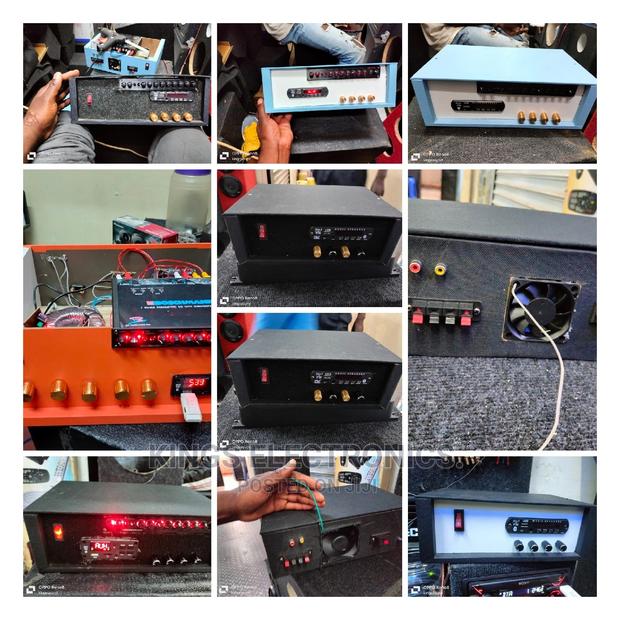 Powered Amplifiers - main view
