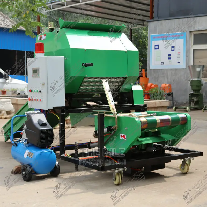 Baling Machine Grass Kneading Crushing and Coating Machine