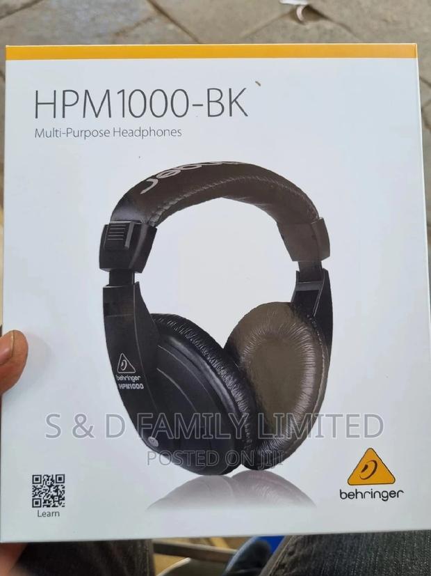 Behringer HPM1000-BK Multi-Purpose Headphones