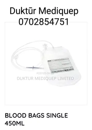 5pcs Blood Bags Single 450ml