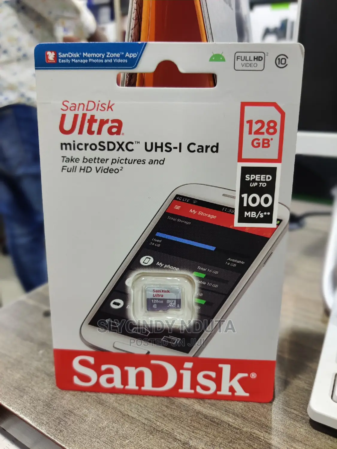 Sandisk Ultra Microsdxc UHS-1 Card(128gb)