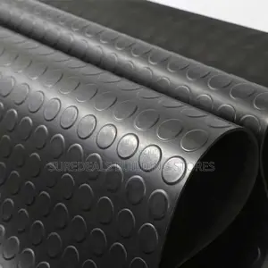 Anti Slip Coin Mat Garage Rubber Flooring Mat