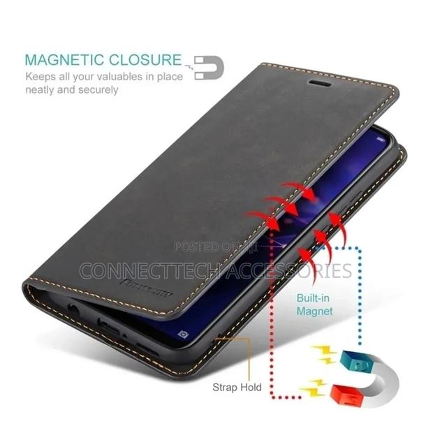 Samsung S23 Ultra Leather Flip Case - thumbnail 3