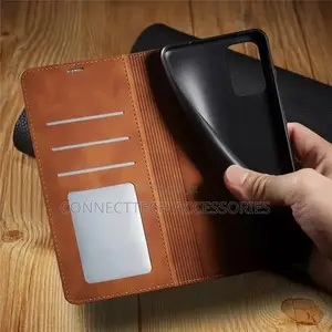 Samsung S23 Ultra Leather Flip Case