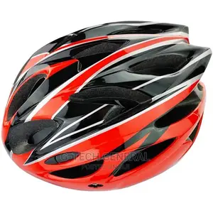Generic Red Bicycle Cycling Skating Adjustable Helmet