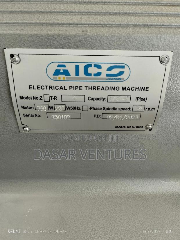 Pipe Threader Machine 1⁄2-4"