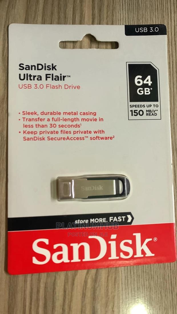 Sandisk Ultra Flair USB 64gb - main view