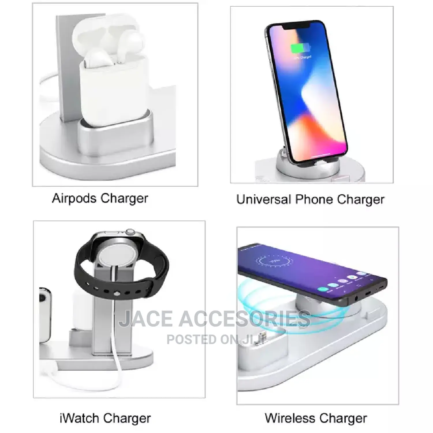 4 in 1 Wireless Charging Dock