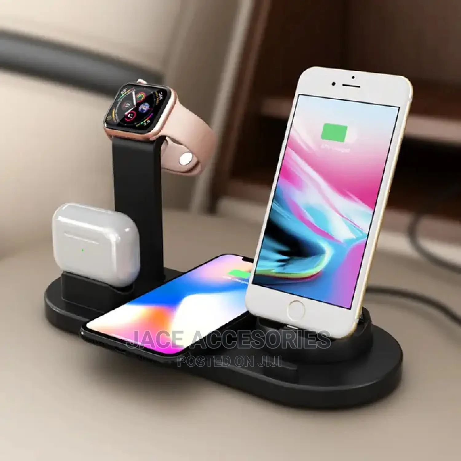 Charging Station For Earbuds,Smarphone,Smartwatch