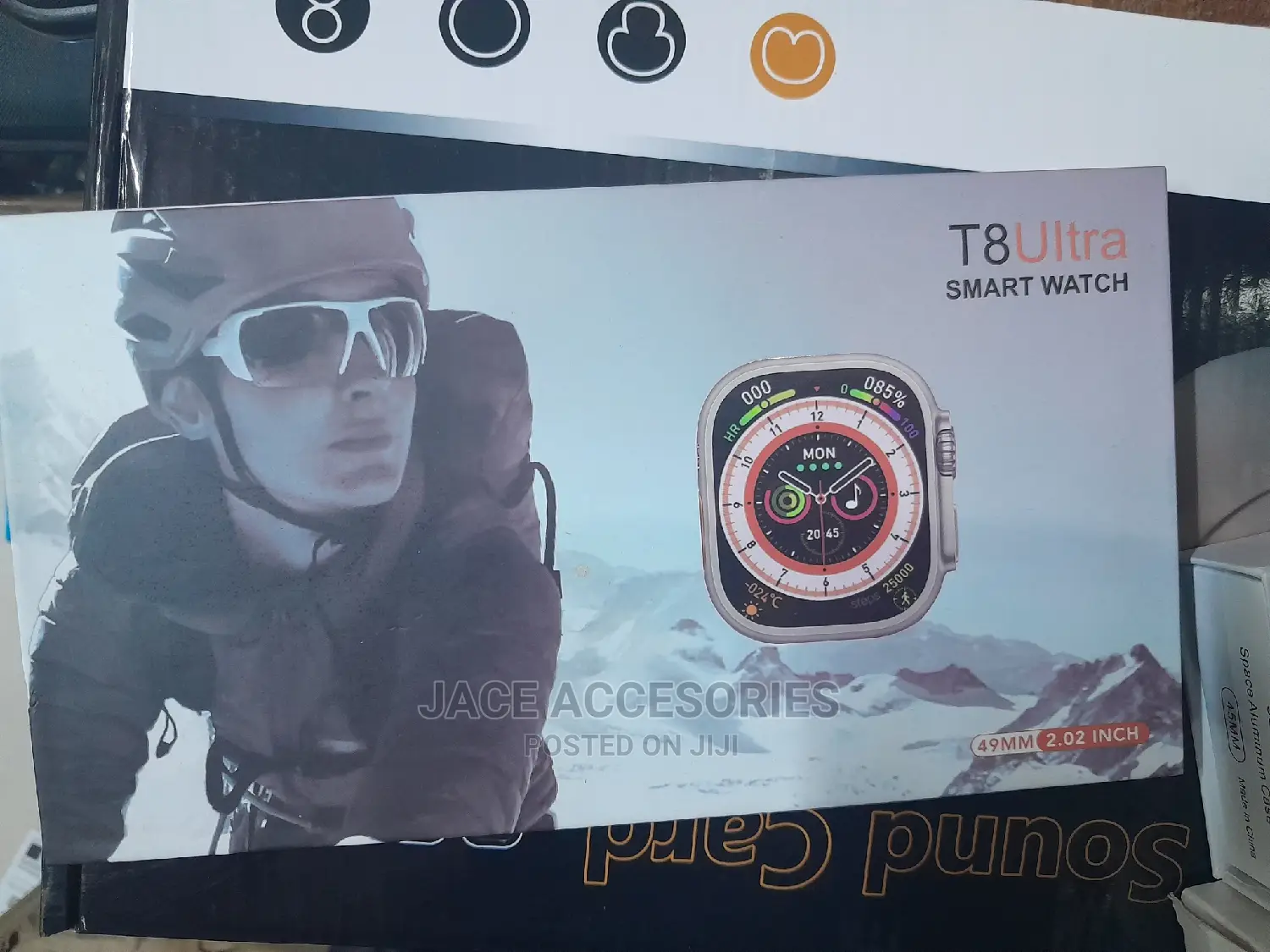 T8 Ultra Smartwatch Big Face 2.02 Inch Screen