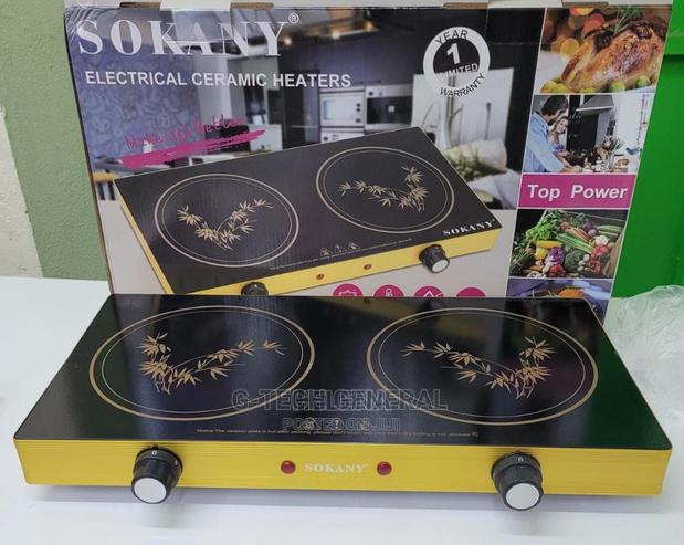Sokany Energy Saving INFRARED INDUCTION Doubleplate Cooker - main view