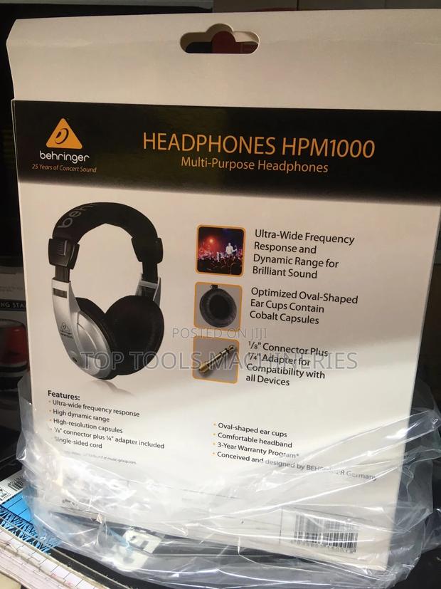 Behringer Multipurpose Headphones Hpm1000 - thumbnail 4