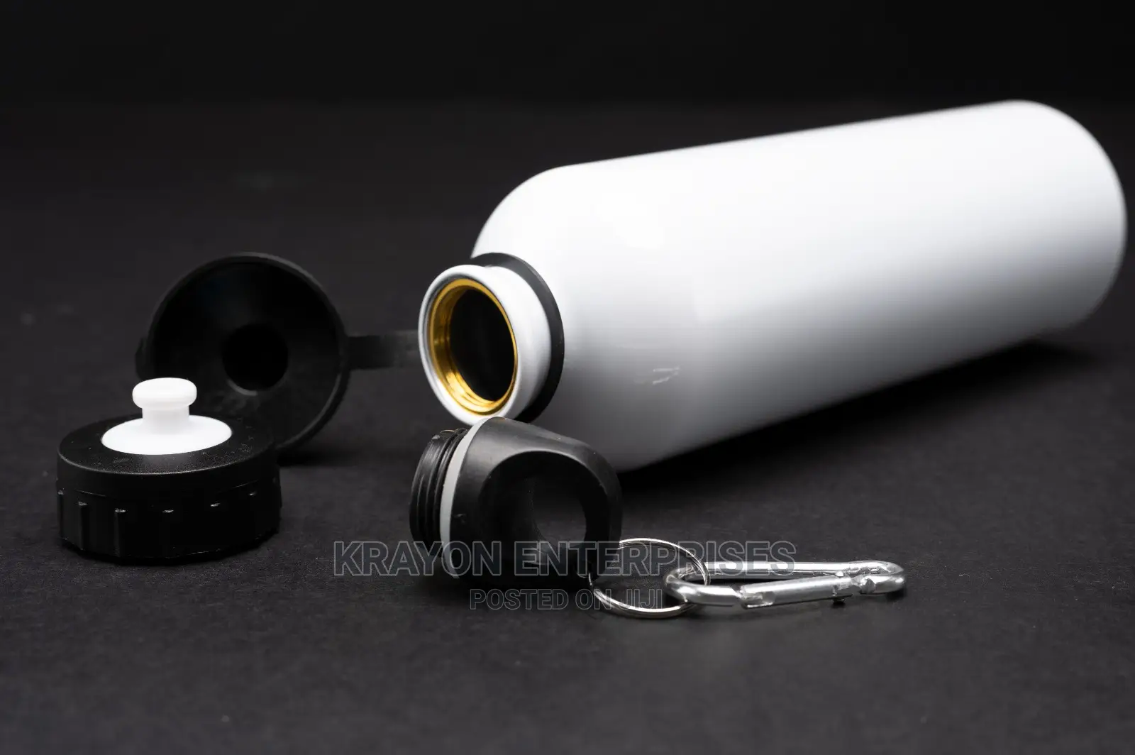 Silver/White 750ml Bottle