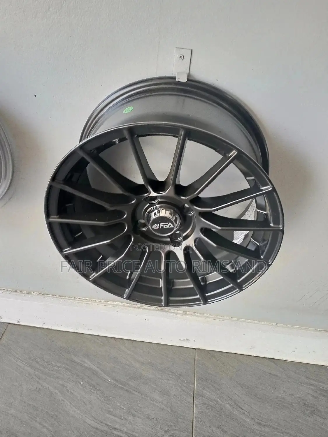 Size 15 Normal and Offset Black Rims