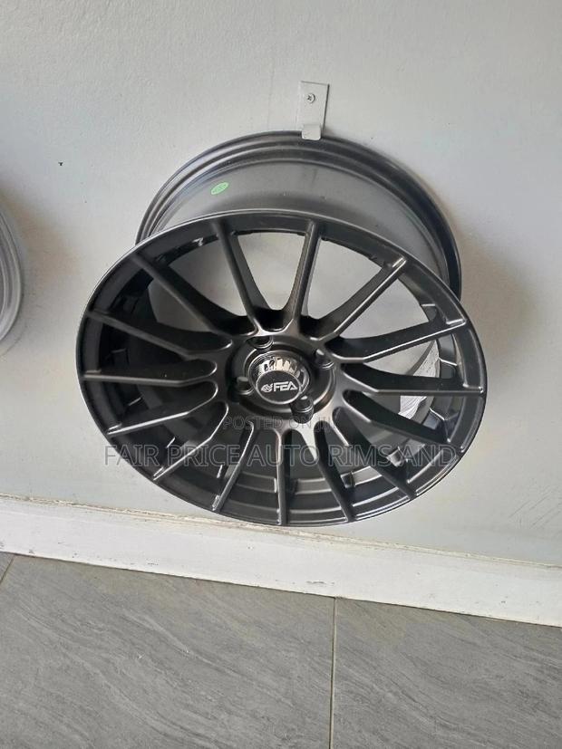 Size 15 Normal and Offset Black Rims