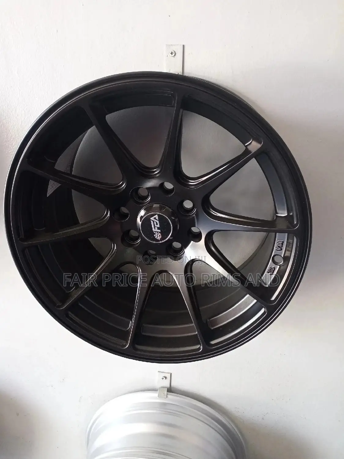 Size 15 Normal and Offset Black Rims