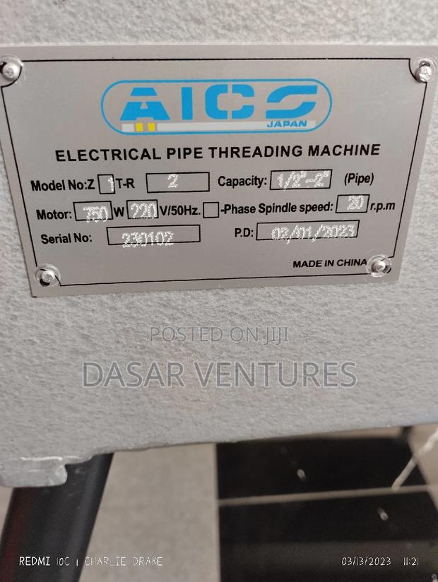 Pipe Threader Aico 1⁄2" - 2" - thumbnail 3