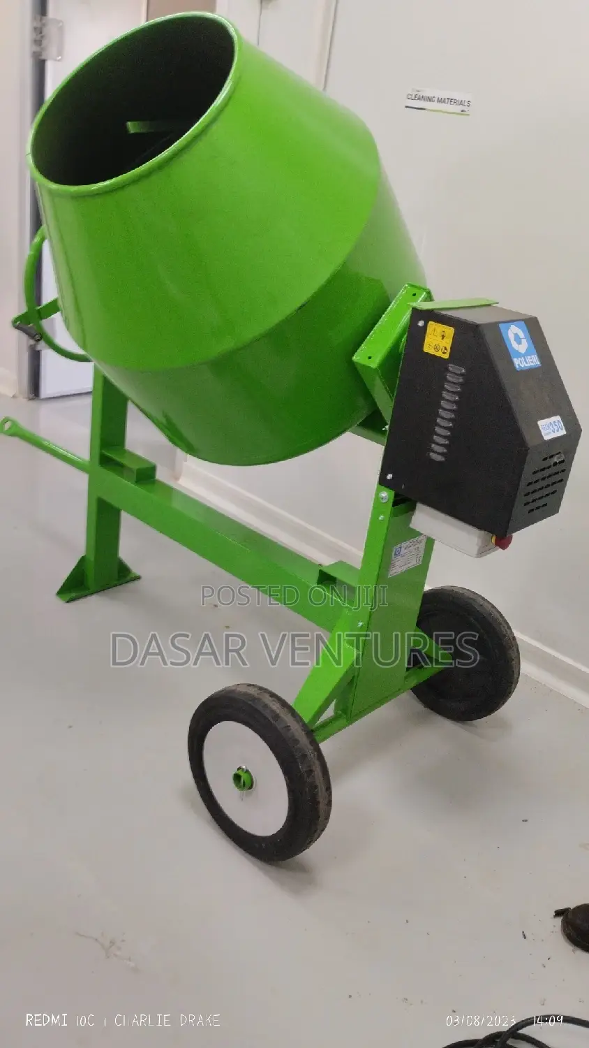 Italian Concrete Mixer Electric