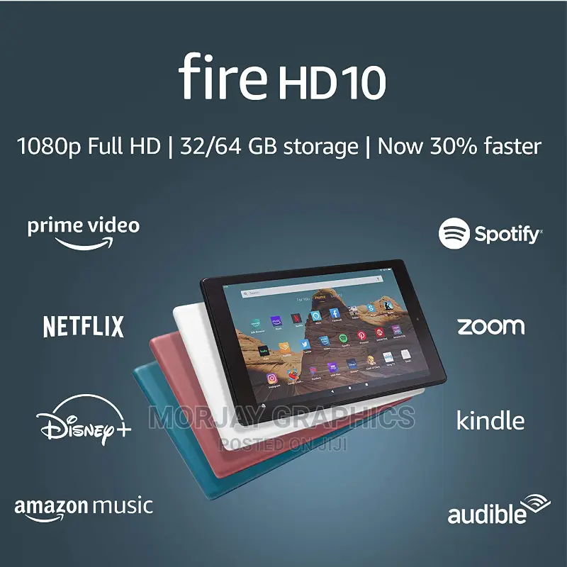 New Amazon Fire HD 10 32 GB