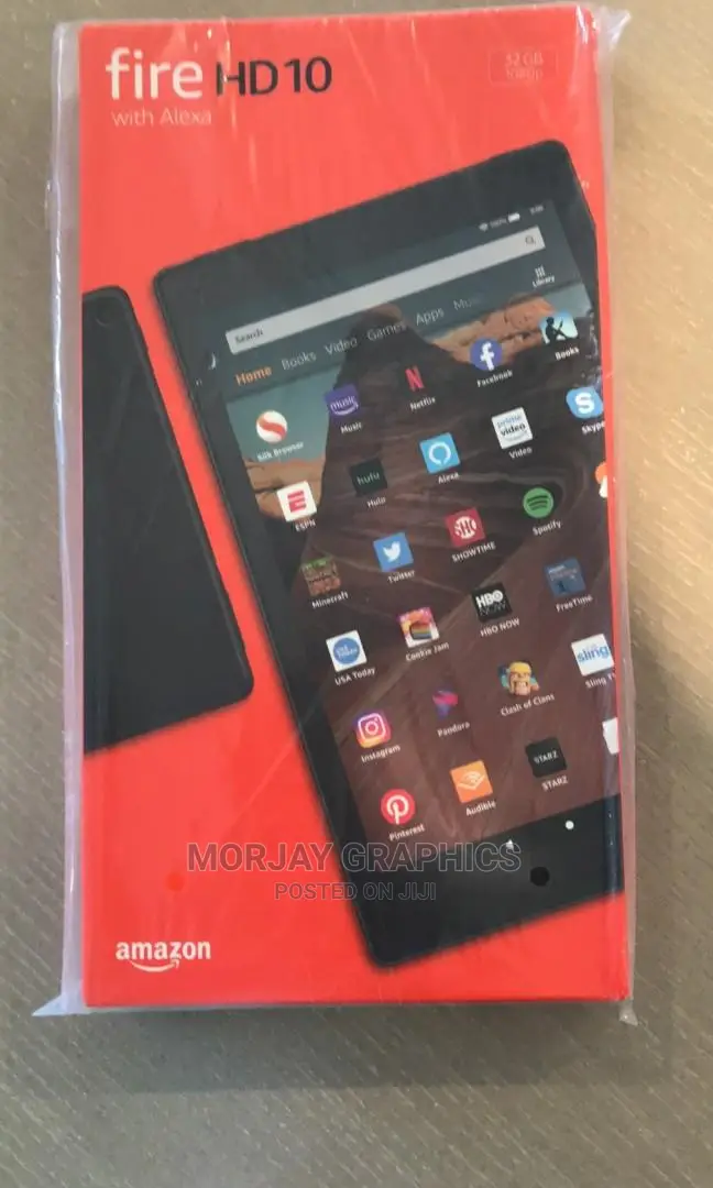 New Amazon Fire HD 10 32 GB Red