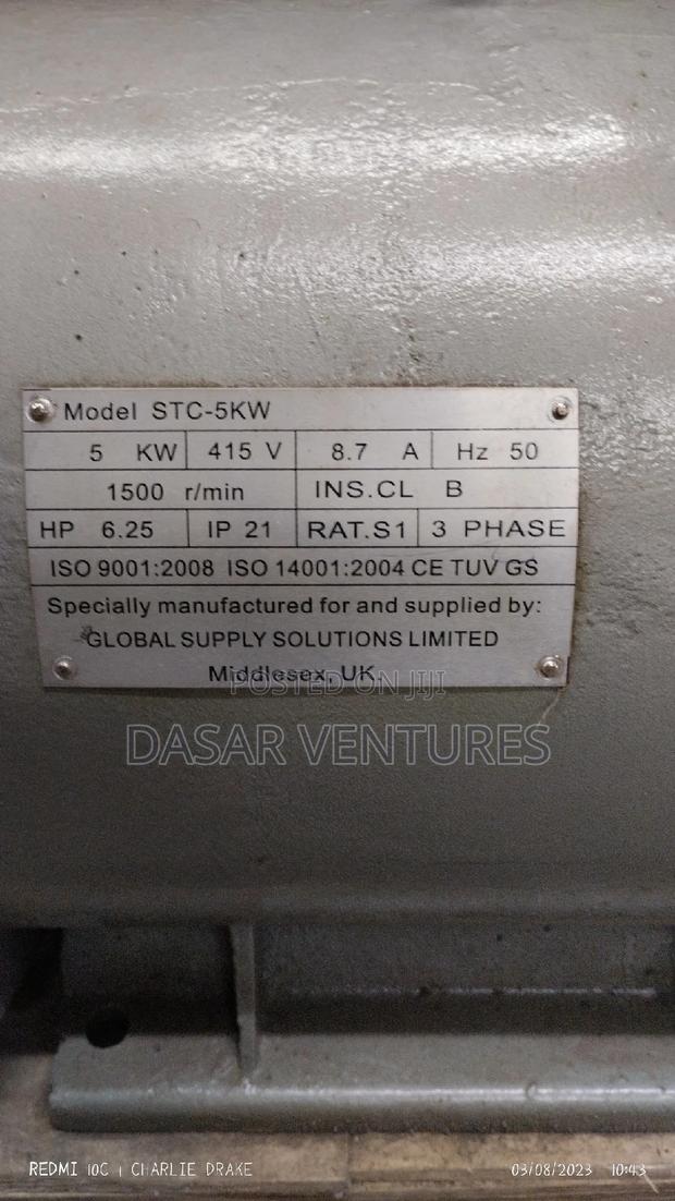 Alternator Belt Type 5KVA - thumbnail 2