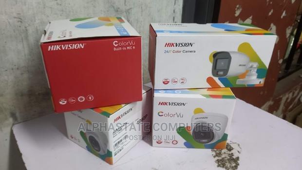 4 Color Vu 2mp Full Hd Cctv Cameras Security Surveillance