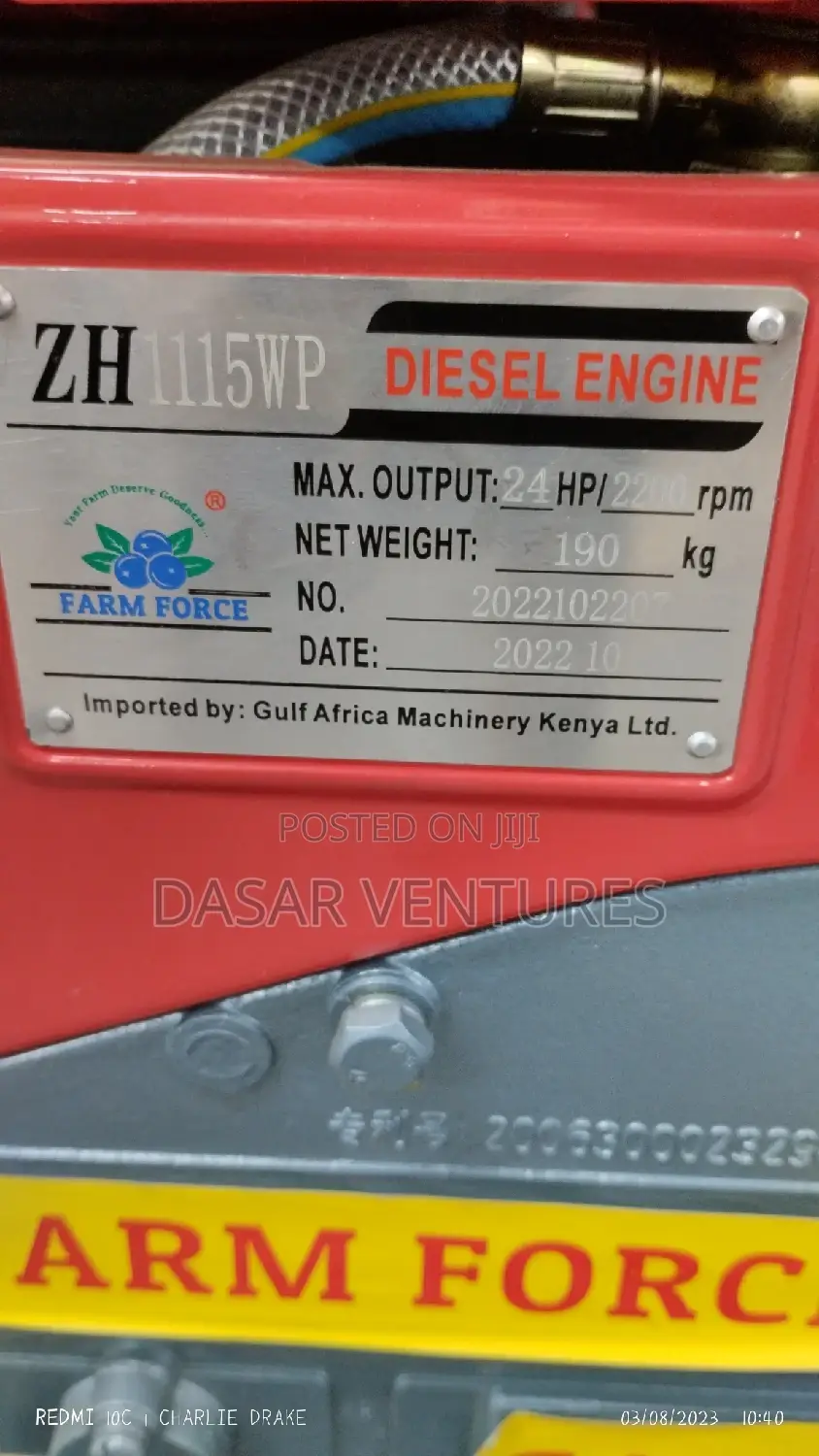 Water Pump JD 24hp 100m