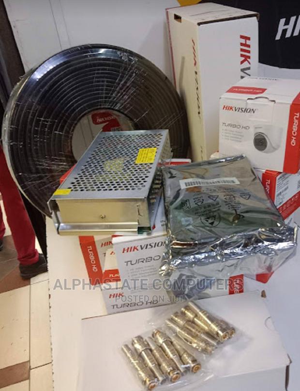 Hikvision 3 CCTV Cameras Complete System Kit Package Set Up - main view