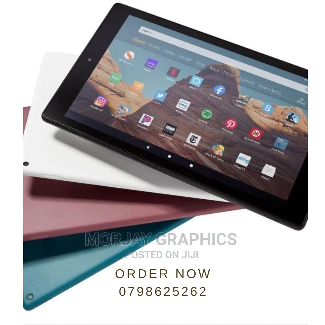 New Amazon Fire HD 10 32 GB Black