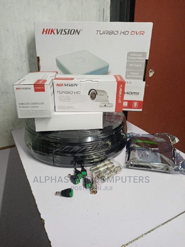 Two Cctv Camera Kit Hik Vision 1080p Plus Installation - main view