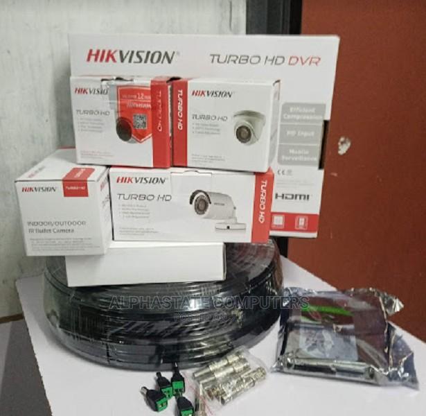 Two Cctv Camera Kit 1080p Ideal Hikvision 2 CCTV