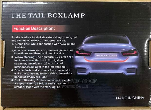 Tail Boot Box Lamp Strip