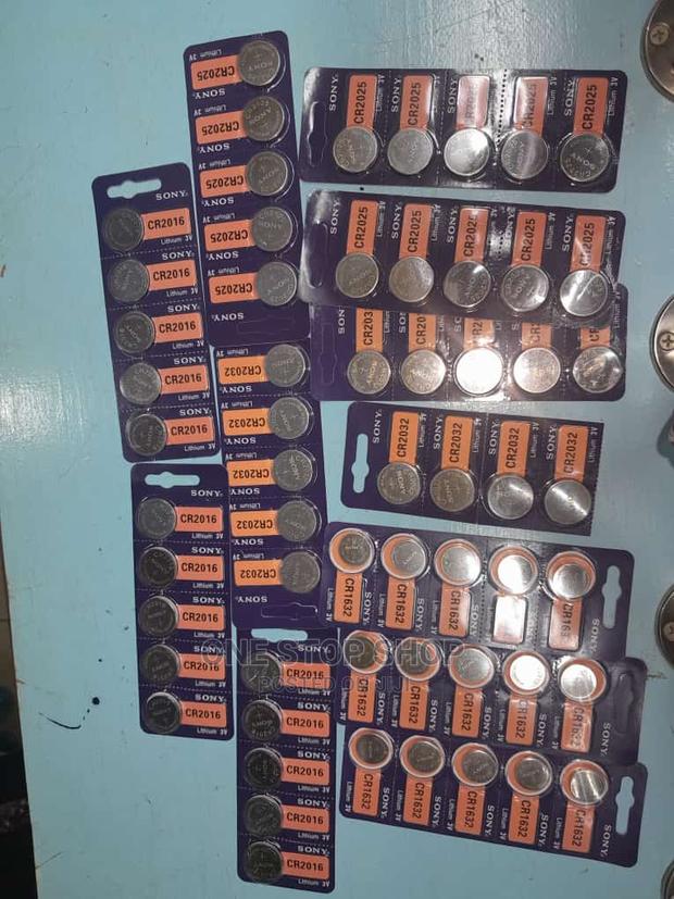 2016/2020/2025/2032/1632 Car Remote Key Batteries 5pcs Pack - main view