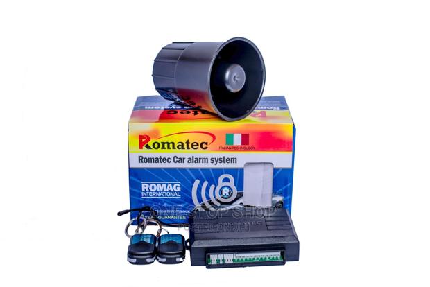 Romatec Universal Fit Car Alarm System(No Cutout/Immobilizer