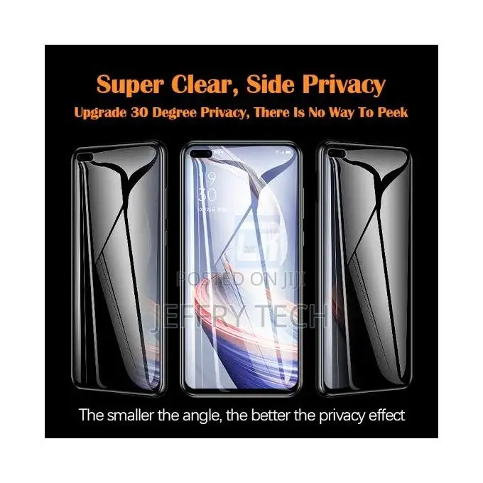 Oppo A94 4g/5g Lastest Solid Quality Privacy Screen Protecto